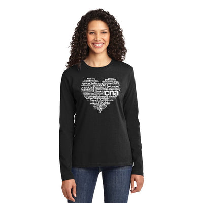 CNA Heart - Cotton Long Sleeve T-Shirt