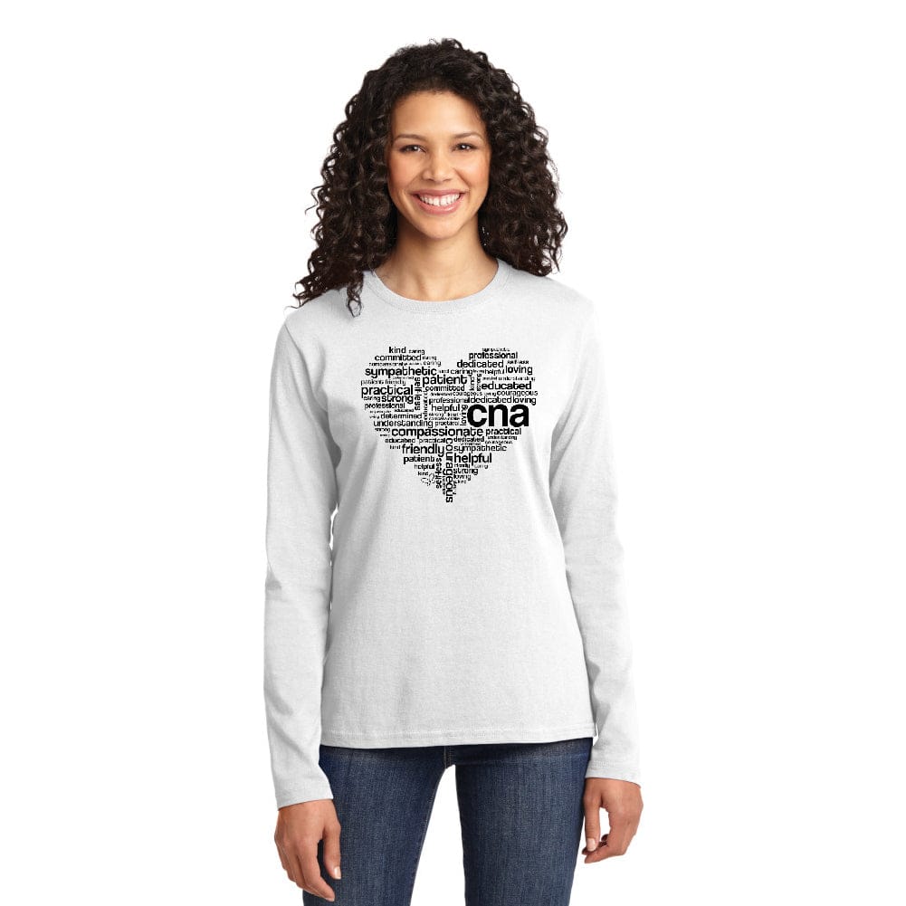 CNA Heart - Cotton Long Sleeve T-Shirt