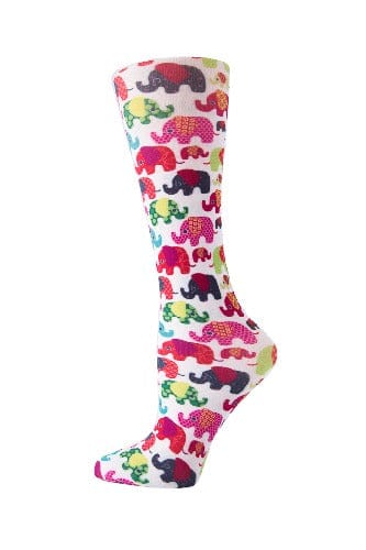 Elephants - Cutieful Compression Socks - Sophisticated Scrub Boutique
