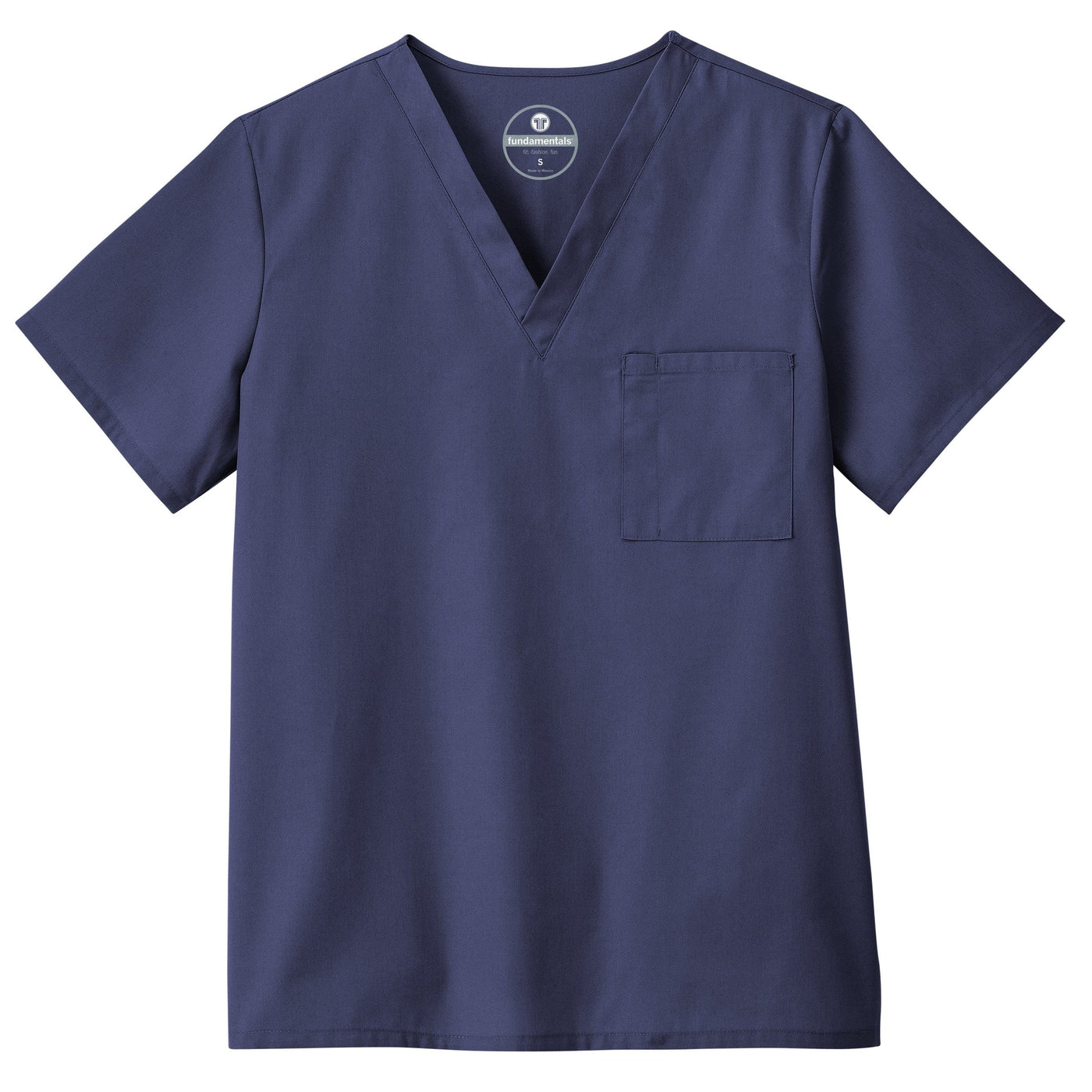 Fundamentals Unisex One Pocket Top Style: 14900 - Sophisticated Scrub Boutique
