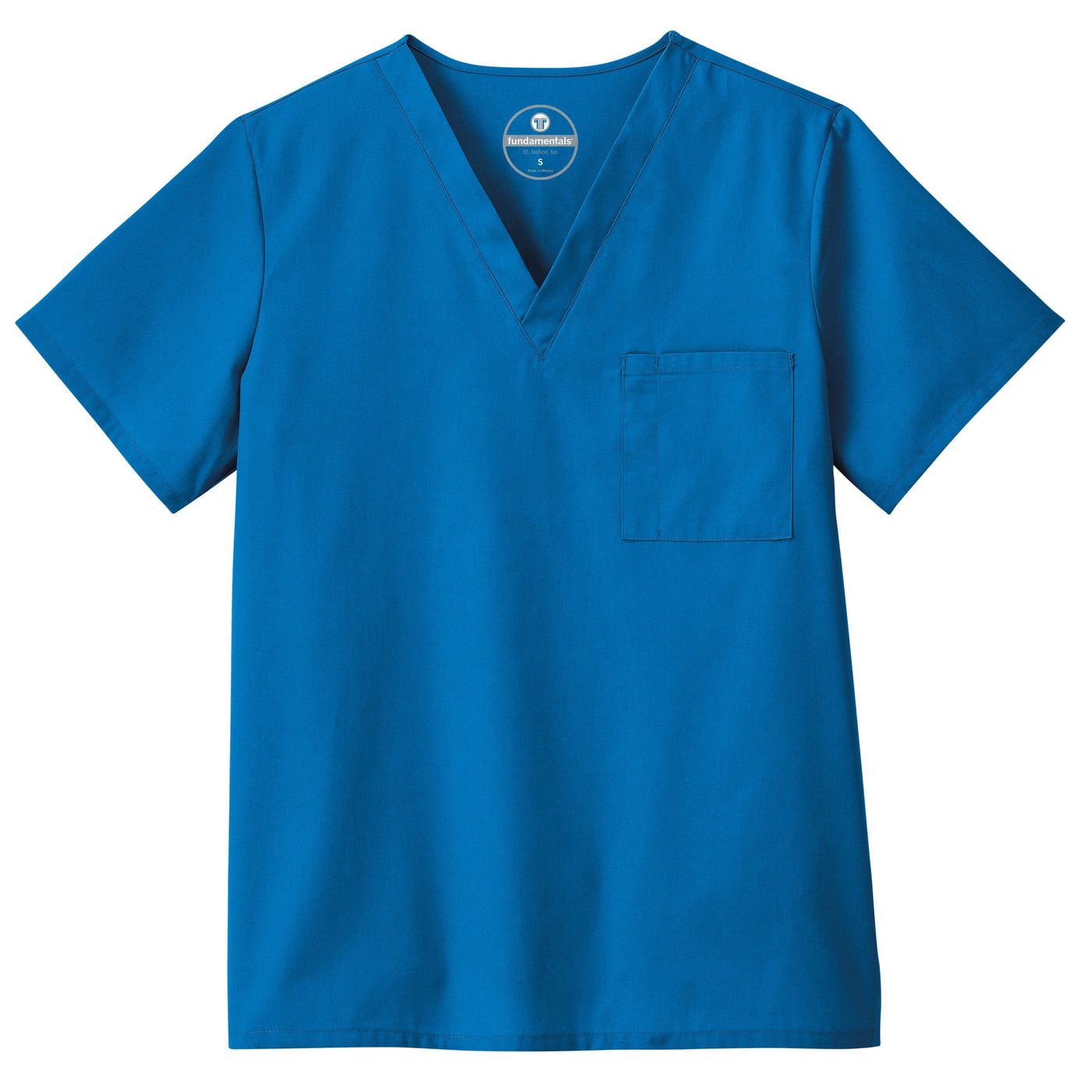 Fundamentals Unisex One Pocket Top Style: 14900 - Sophisticated Scrub Boutique