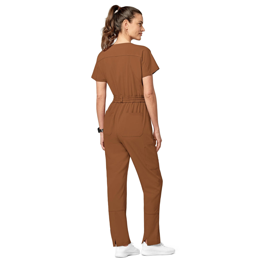 サロペット・オーバーオール・オールインワン pelleq Twisted cotton front zip jumpsuit pelleq Twisted cotton front zip jumpsuit サロペット