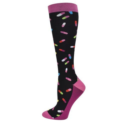 Premium Pills Fashion Compression Sock | Sophisticated Scrub Boutique