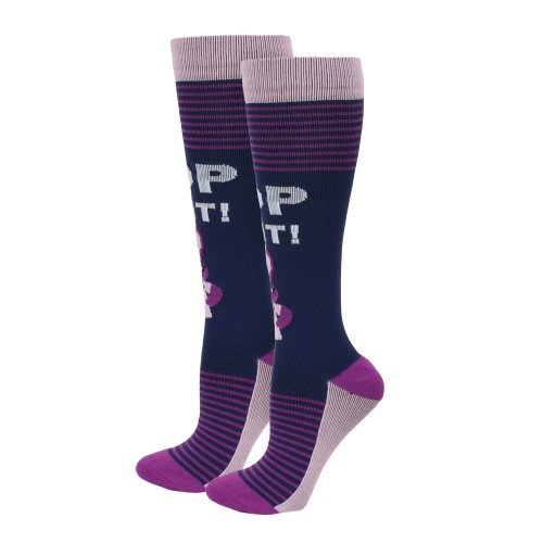 Animal Pals "HOP To It" Fashion Compression Sock-89584 - Sophisticated Scrub Boutique